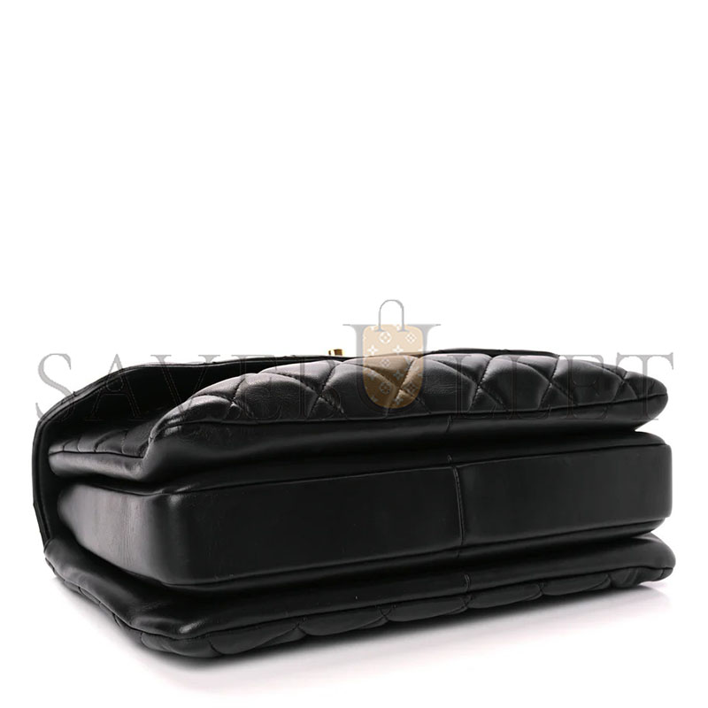 CHANEL MASTER LAMBSKIN QUILTED MEDIUM TRENDY CC FLAP DUAL HANDLE (29*20*10cm)